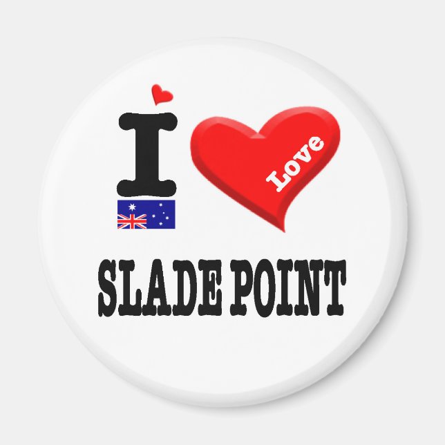 SLADE POINT - I Love Magnet (Front)