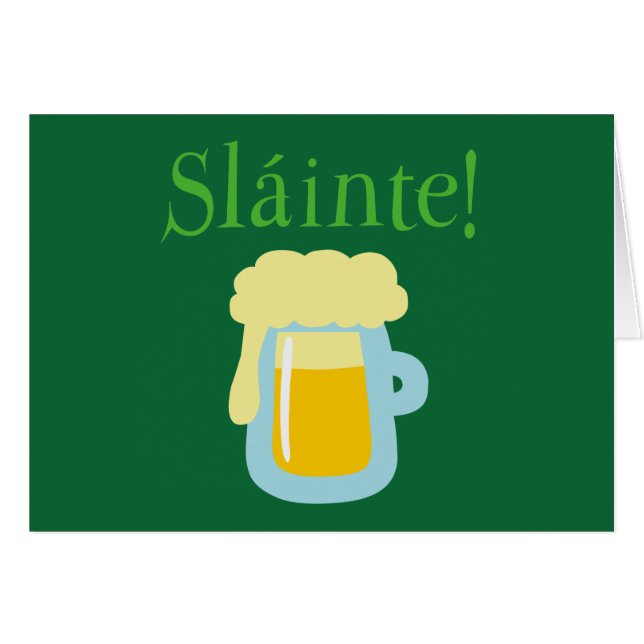 Sláinte Beer (Front Horizontal)
