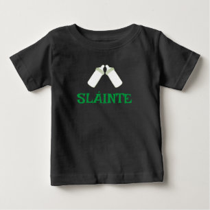 SLÁINTE black baby tee
