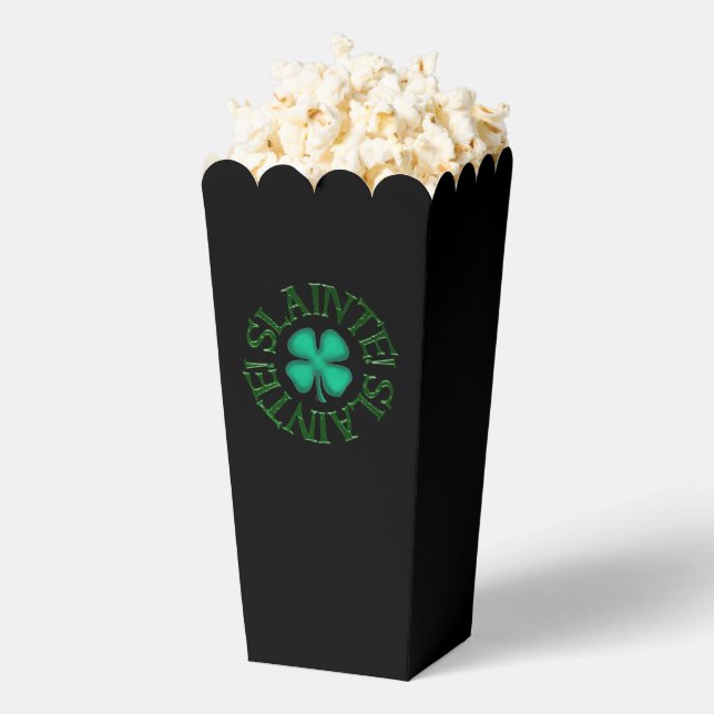 Slainte black popcorn boxes (Popped)
