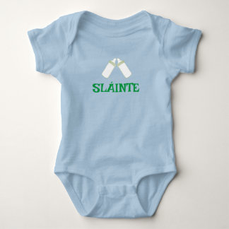 SLÁINTE blue baby bodysuit