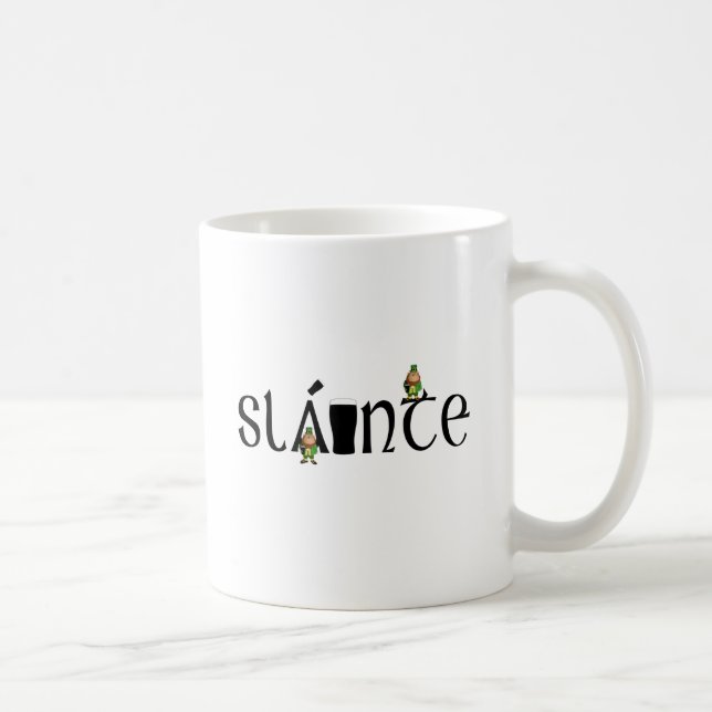 Slainte Gaelic Coffee Mug (Right)