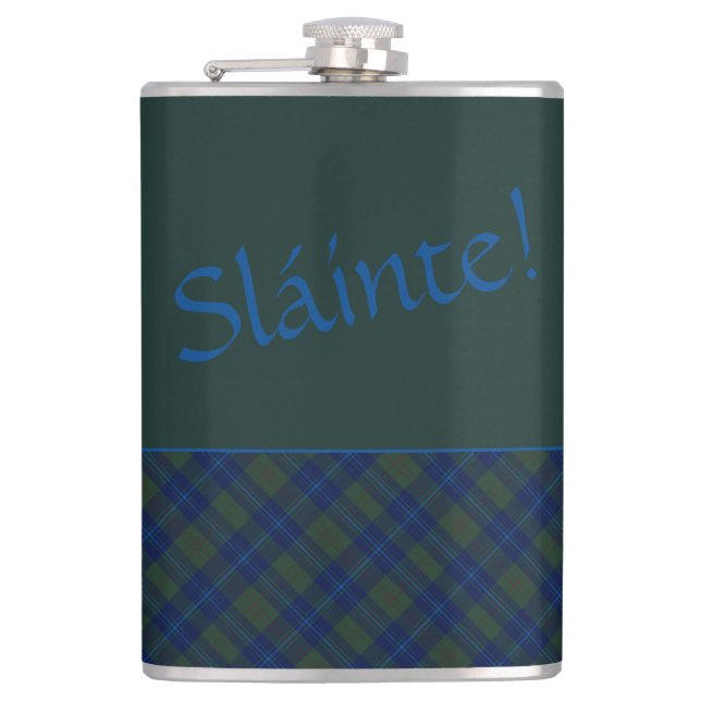 Slainte! Hip Flask (Front)