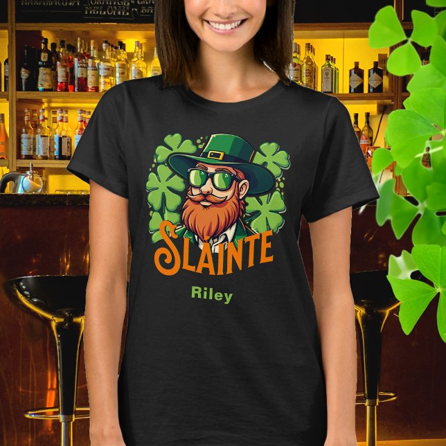 Slainte Irish Toast St Patrick's Day Personalised T-Shirt (Creator Uploaded)