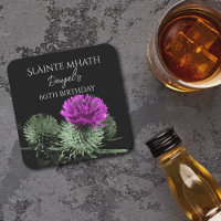 Slàinte mhath Thistle Birthday