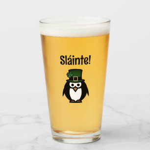 Sláinte! personalised St Patrick's Day beer glass