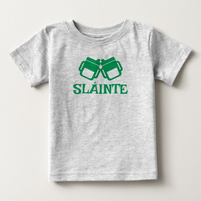 SLÁINTE sippy gray tee (Front)