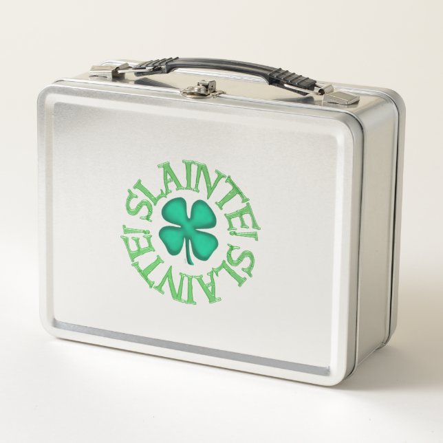 Slainte stainless steel lunchbox (Front)