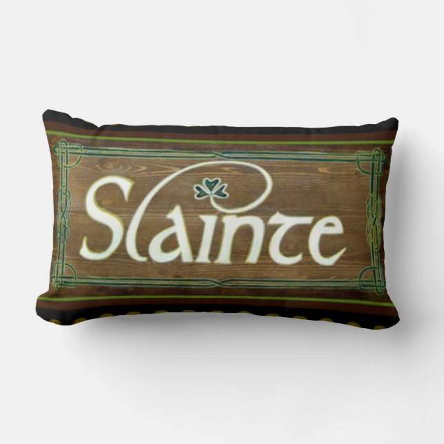 Slainte - Toast Lumbar Cushion (Front)