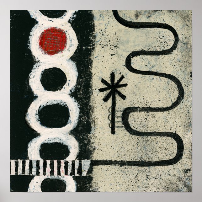 Slalom Poster Wall Art (Front)