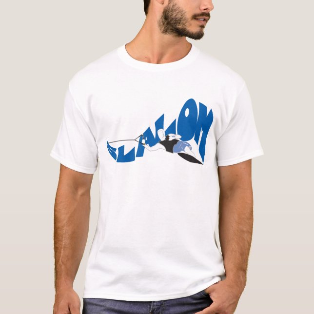 Slalom Waterskiing Tee (Front)