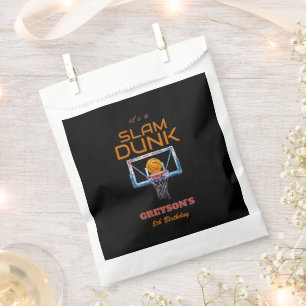 Slam Dunk Basketball Any Age Birthday Favour Bag