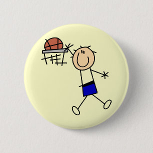 Slam Dunk Basketball - Blue Tshirts and Gifts 6 Cm Round Badge