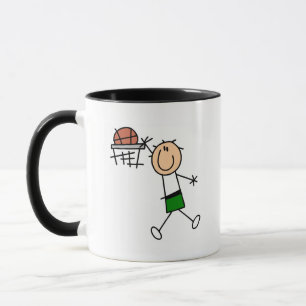 Slam Dunk Basketball Green T-shirts and gifts Mug