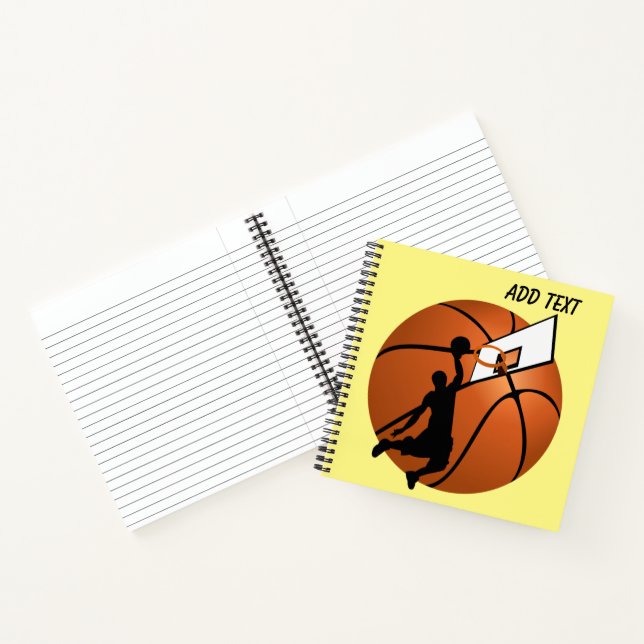 SLAM DUNK! Basketball Player Notebook (Inside)