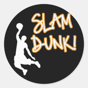 Slam Dunk Classic Round Sticker
