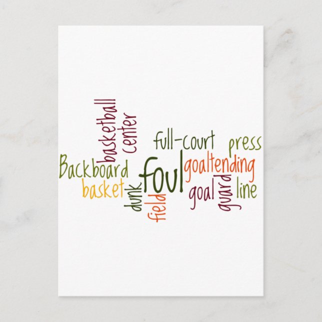 Slam Dunk Dreams: Basketball – Game of Champions Postcard (Front)