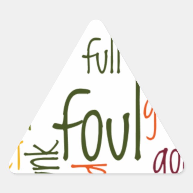 Slam Dunk Dreams: Basketball – Game of Champions Triangle Sticker (Front)