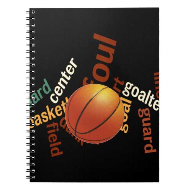 Slam Dunk of Vocabulary: Basketball Game of Champs Notebook (Front)