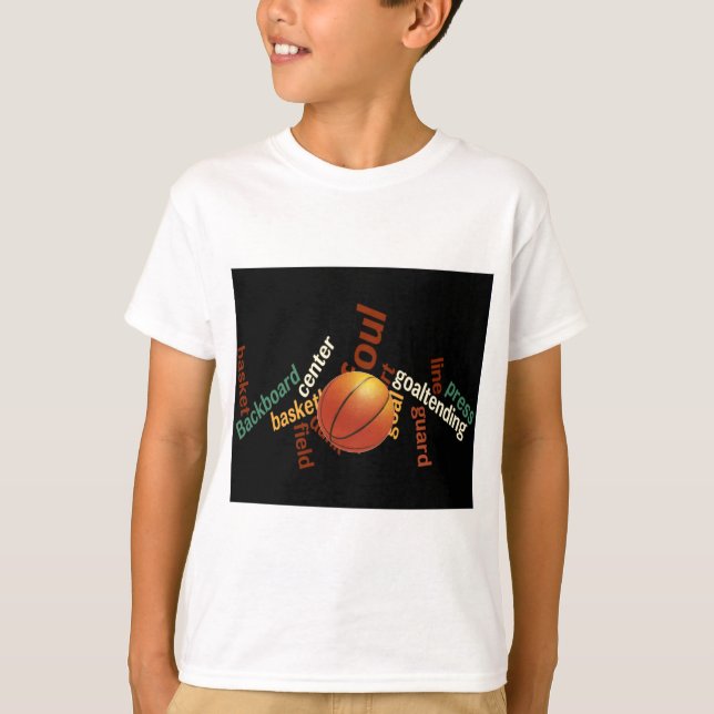 Slam Dunk of Vocabulary: Basketball Game of Champs T-Shirt (Front)
