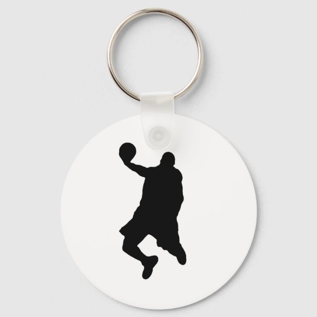 Slam Dunk Player Silhouette Key Ring (Front)