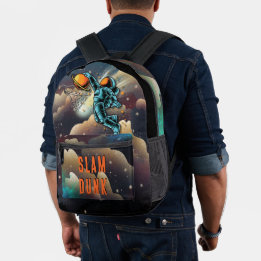 Slam Dunk Space Basketball Backpack