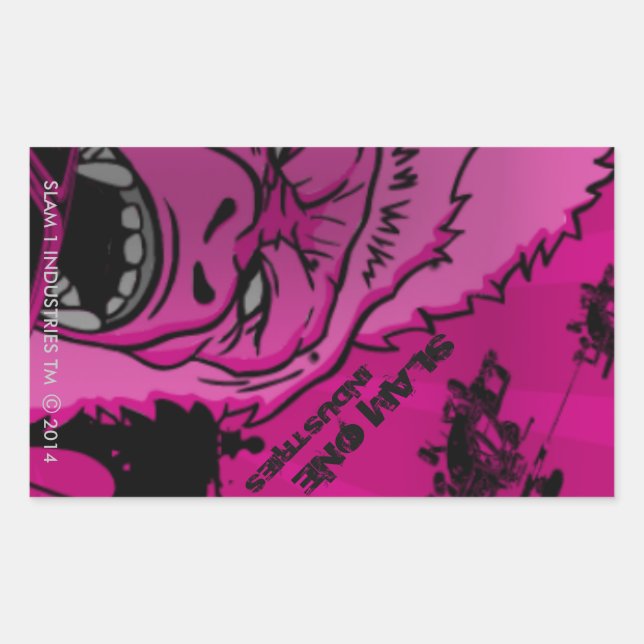 SLAM ONE INDUSTRIES STICKER (Front)