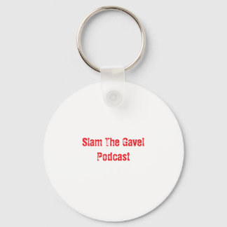 Slam The Gavel Keychain