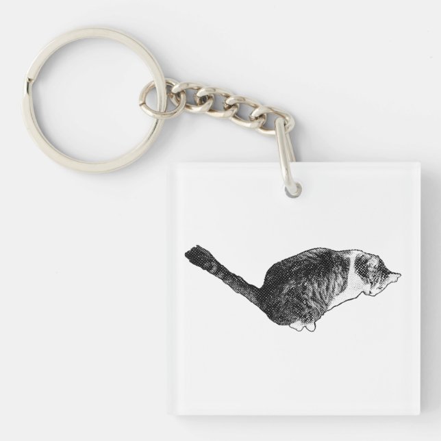 Slant Smile, Dot Companion Key Ring (Front)