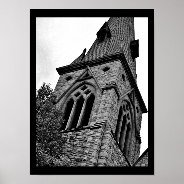 Slanted Steeple Poster (Front)