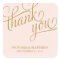 SLANTED | WEDDING THANK YOU LABEL