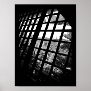 Slanted Window Poster