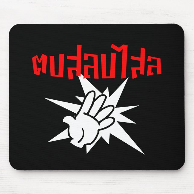 Slap You Silly ☆ Dop Salop Salai in Thai Script ☆ Mouse Pad (Front)