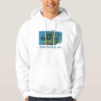 slashing through the snow sweatshirt