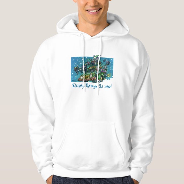 slashing through the snow sweatshirt (Front)