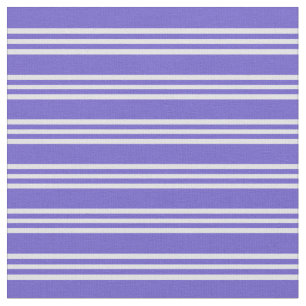 Slate Blue and Lavender Coloured Lines Fabric