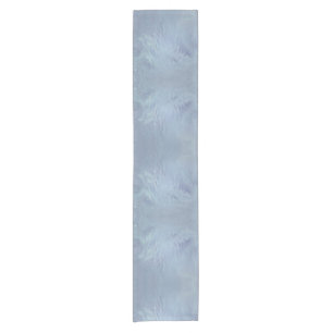 Slate Blue Ocean Wave Calm Water Short Table Runner
