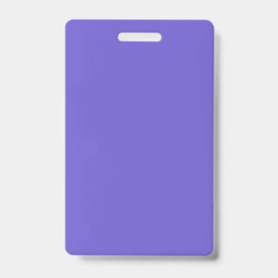 Slate Blue Vertical Event Badge – Customisable ID Badge