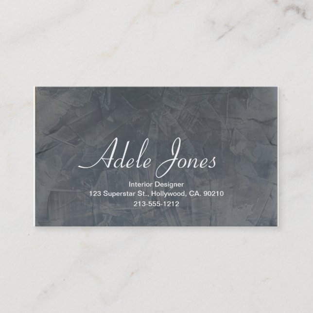 Slate Business Card (Front)