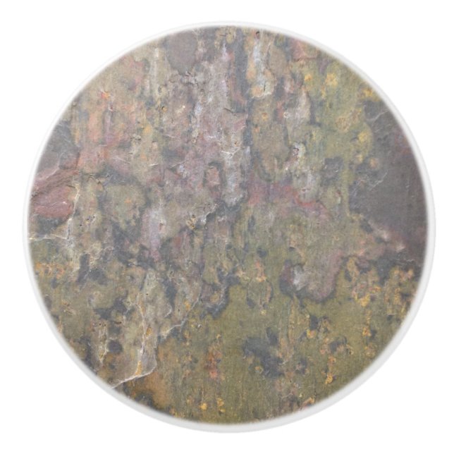 Slate Ceramic Knob (Front)