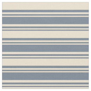 Slate Grey & Beige Coloured Pattern Fabric