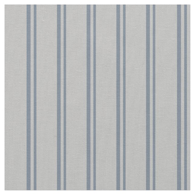 Slate Grey & Grey Lines/Stripes Pattern Fabric (Close Up)
