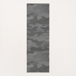 Slate Grey Stealth Camo Yoga Mat