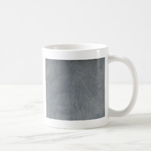 Slate Grey Venetian Plaster Coffee Mug