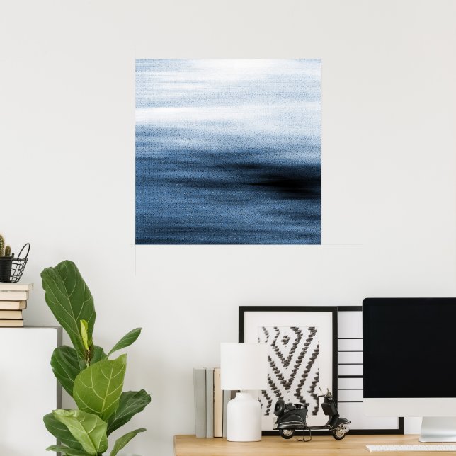 'Slate Horizon' Poster (Home Office)