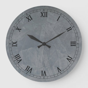 Slate Venetian Plaster Faux Finishes Wallclock