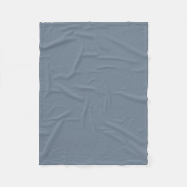 SlateGray Fleece Blanket (Front)