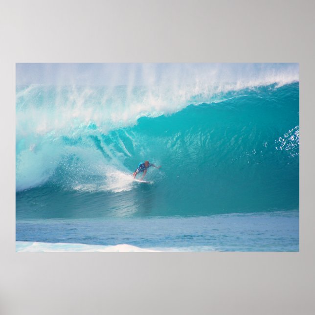Slater at Pipeline Masters Poster (Front)