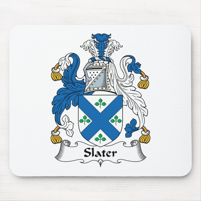Slater Family Crest Mouse Pad (Front)
