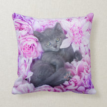 Slater Kitten Purple Floral